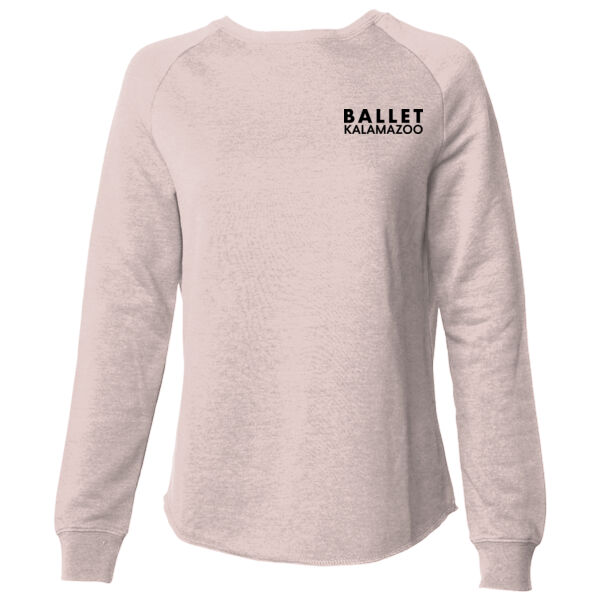 Women's California Wave Wash Crewneck Sweatshirt Thumbnail