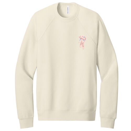 BELLA+CANVAS® Unisex Sponge Fleece Raglan Sweatshirt Thumbnail