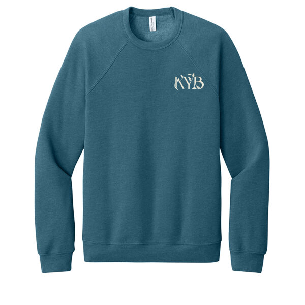 BELLA+CANVAS® Unisex Sponge Fleece Raglan Sweatshirt Thumbnail